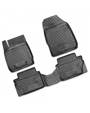 3D Patosnice FORD Fiesta, 2008-2017, set 4 kom. (4 kopče)